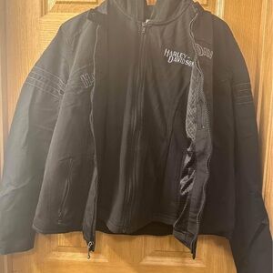 Harley-Davidson Black Performance Jacket Quilted Insulation